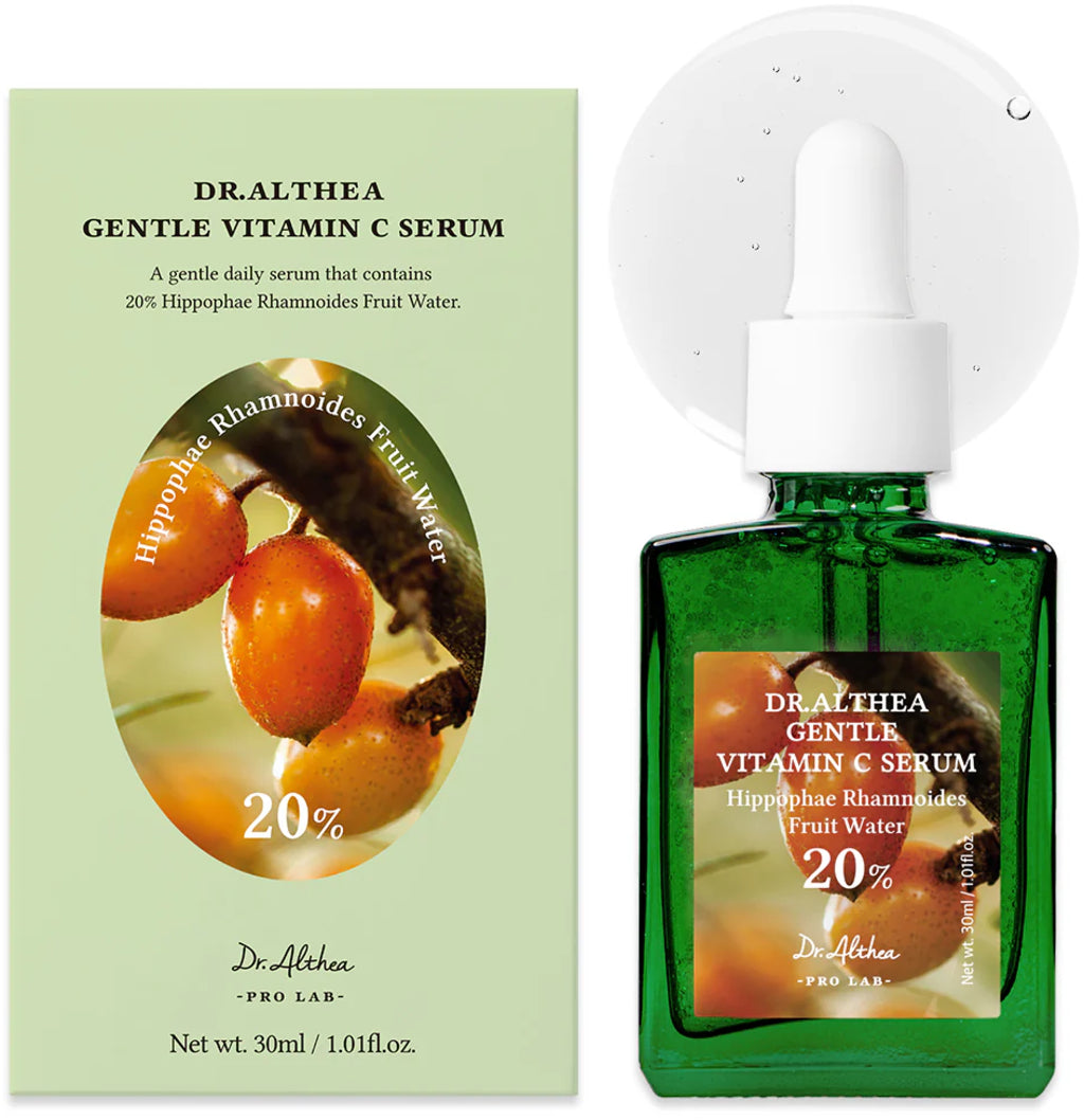 Dr. Althea Gentle Vitamin C Serum packaging with product details