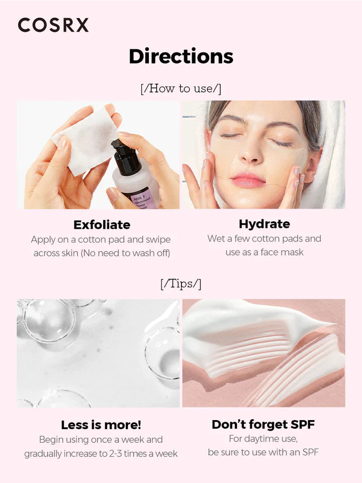 COSRX AHA 7 Whitehead Power Liquid Exfoliating Essence - Koreancare