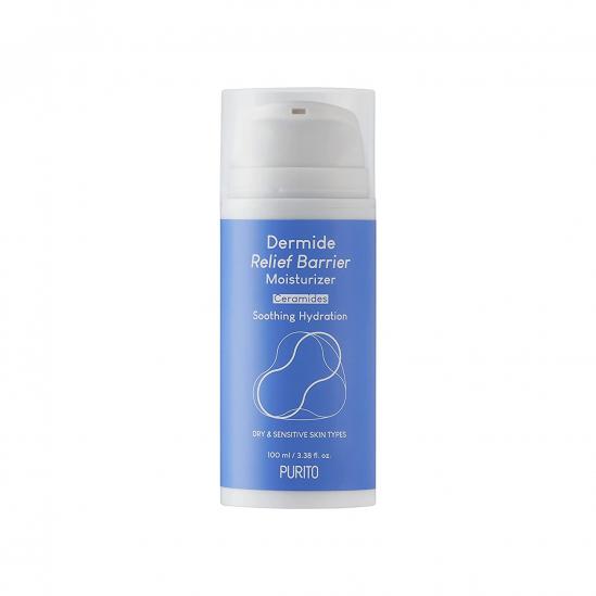 PURITO Dermide Relief Barrier Moisturizer ceramide cream tube