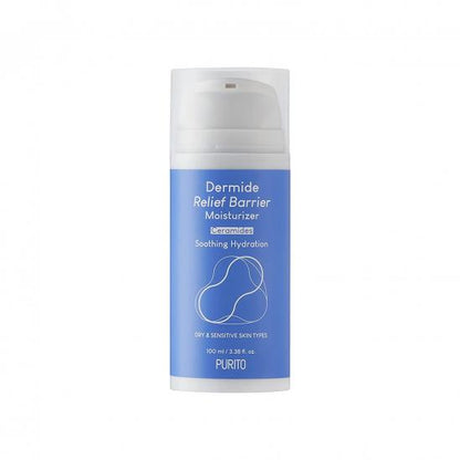 PURITO Dermide Relief Barrier Moisturizer ceramide cream tube