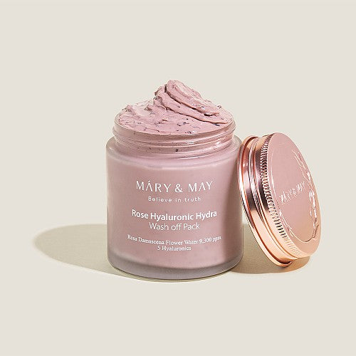 Mary&amp;May Rose Hyaluronic Hydra Wash off Pack - Koreancare
