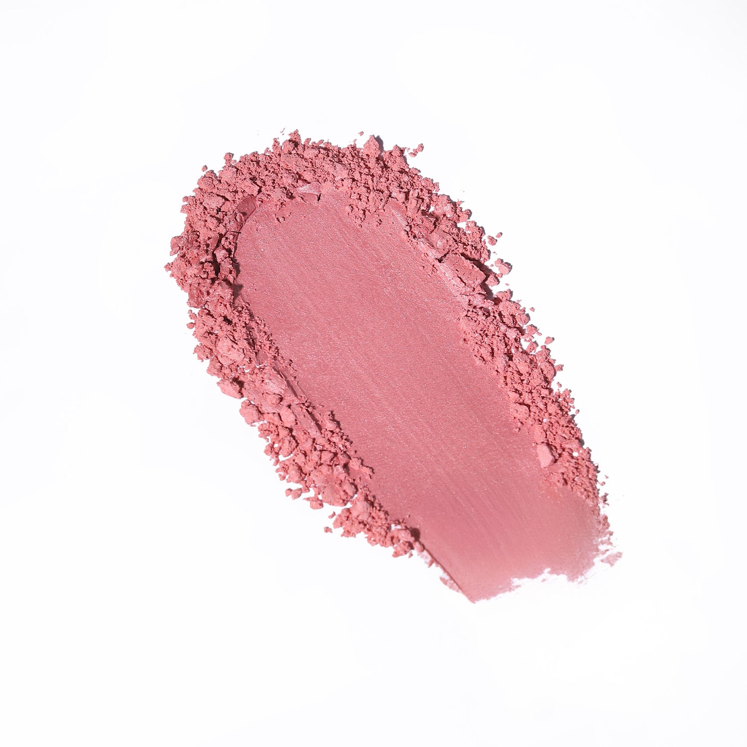 Swatches of HUEMI Inner Glow Soft Blush 01 Pink Fantasy on skin