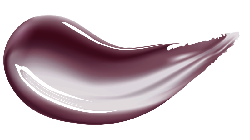 Swatches of HUEMI Melting Glaze Lip Gloss 03 On Glam on hand