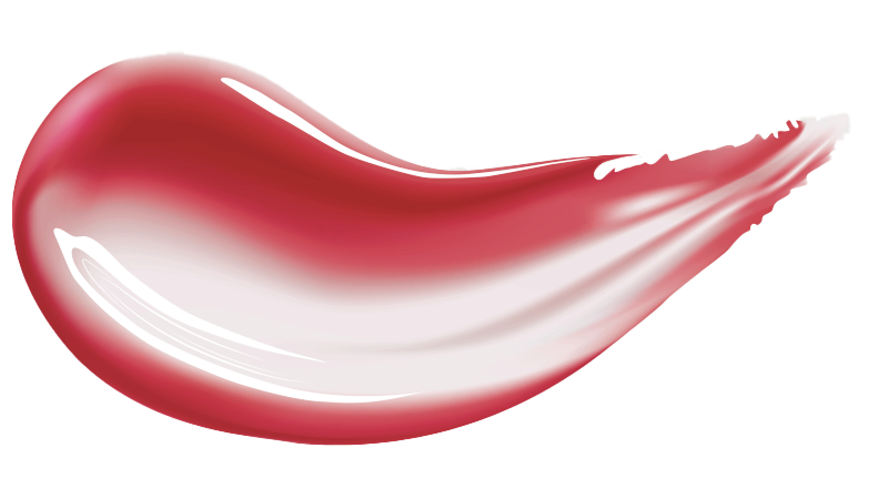 Swatches of HUEMI Melting Glaze Lip Gloss shades on skin