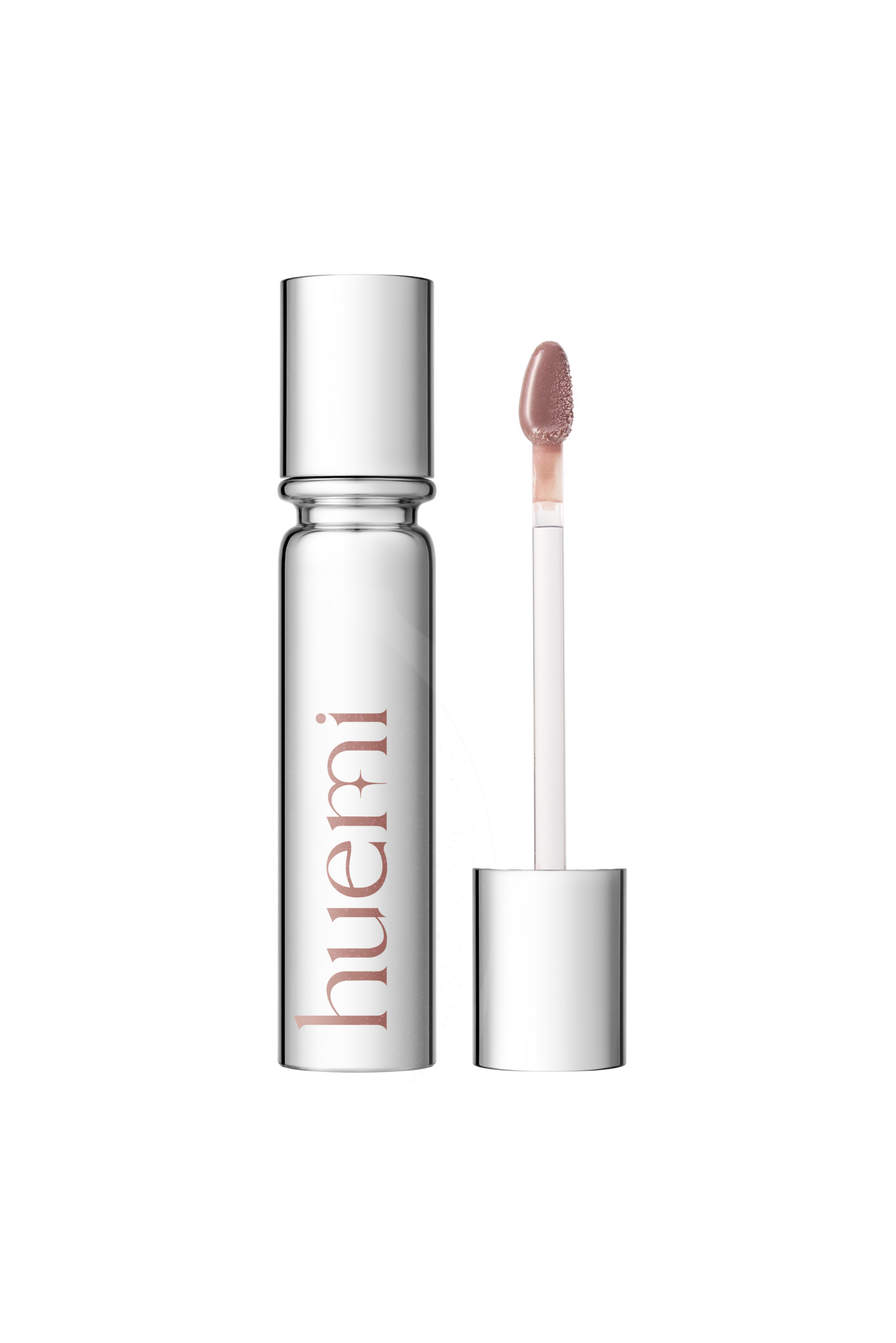 HUEMI Melting Glaze Lip Gloss P06 Sepia Aura tube