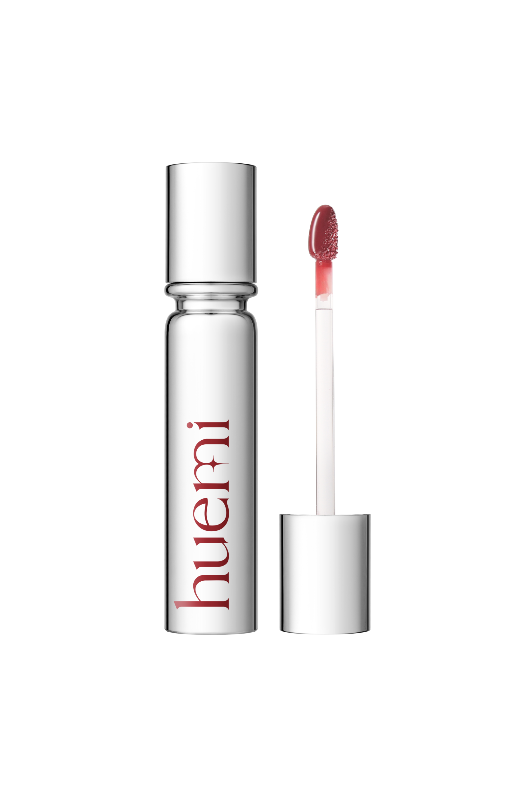HUEMI Melting Glaze Lip Gloss 05 Scarlet Kiss tube
