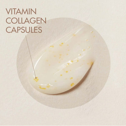 Dr. Ceuracle Royal Vita Propolis 33 Capsule Eye Cream tube with collagen capsules detail