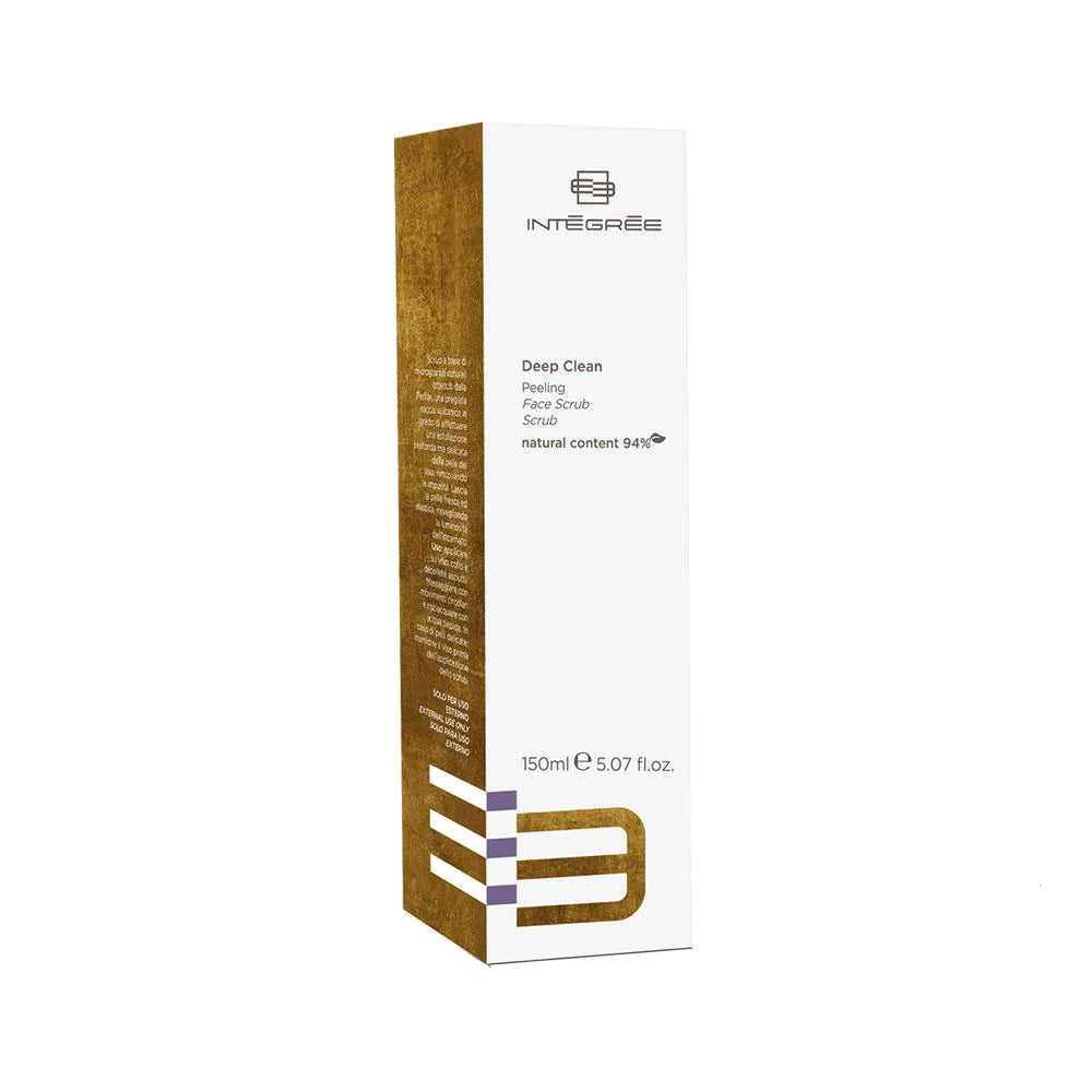 Integree Deep Clean Peeling face scrub texture with natural perlite microgranules