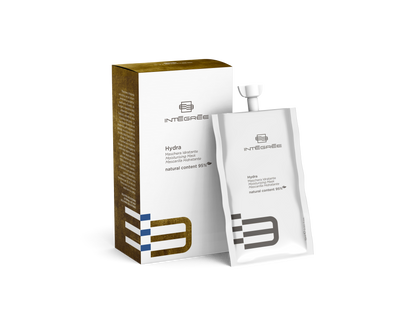 Intégrée Hydra Moisturising Mask box with 6 x 15ml sachets