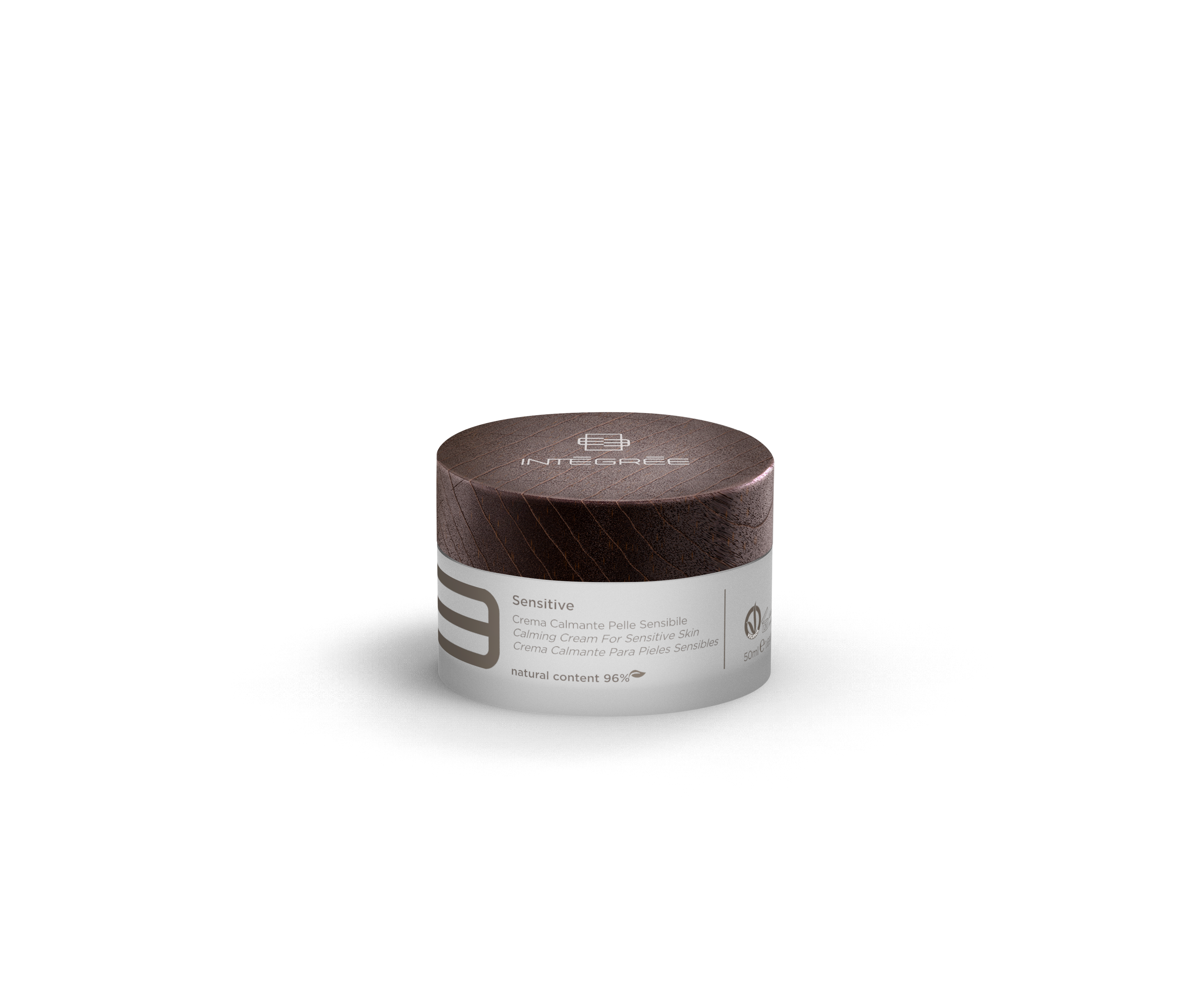 Integree Sensitive Calming Cream for Sensitive Skin 50ml jar, front view