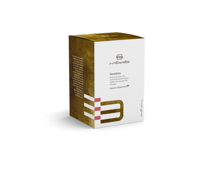 INTEGREE Sensitive Intensive Action Drops serum shown with packaging