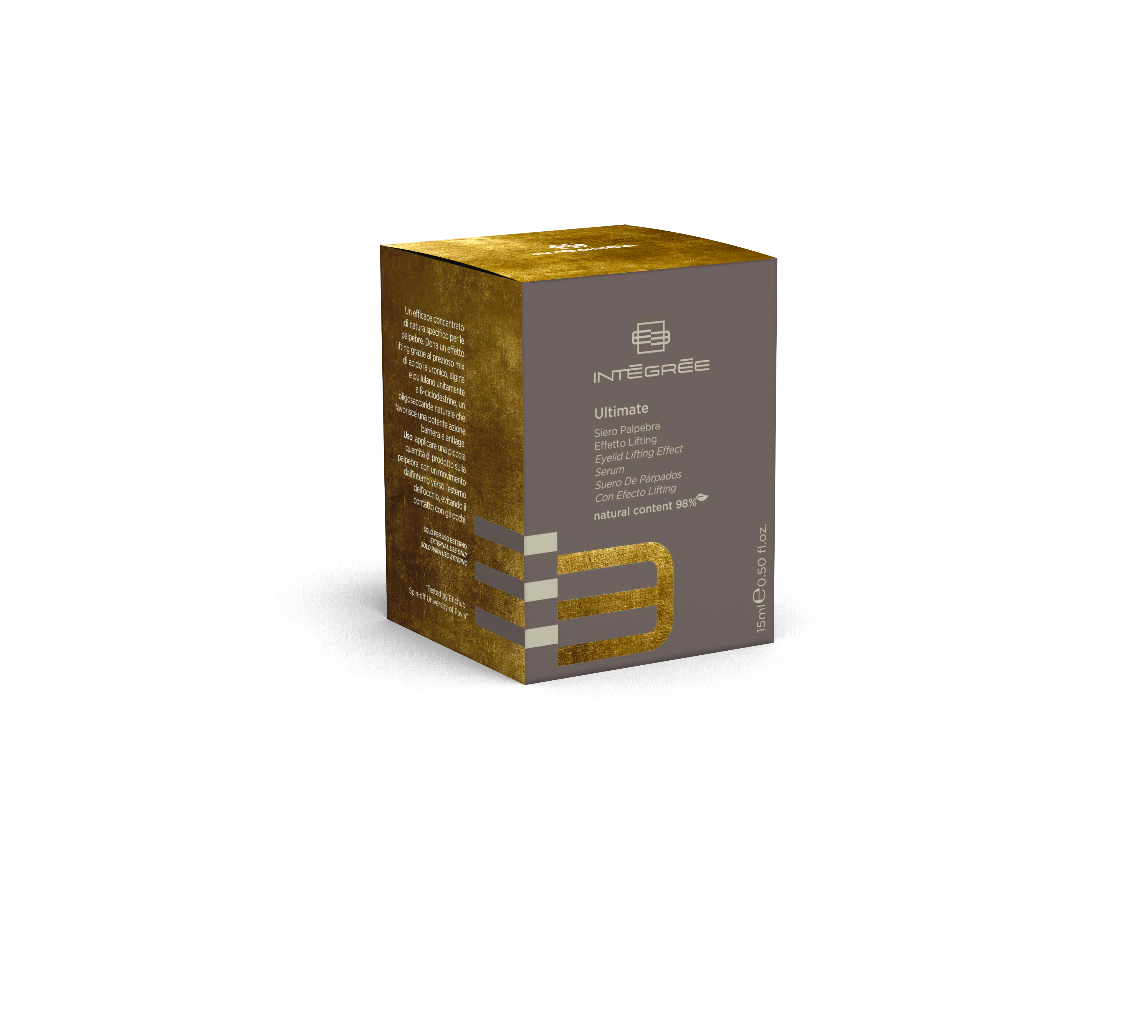 Integree Ultimate Eyelid Lifting Effect Serum 15ml packaging box