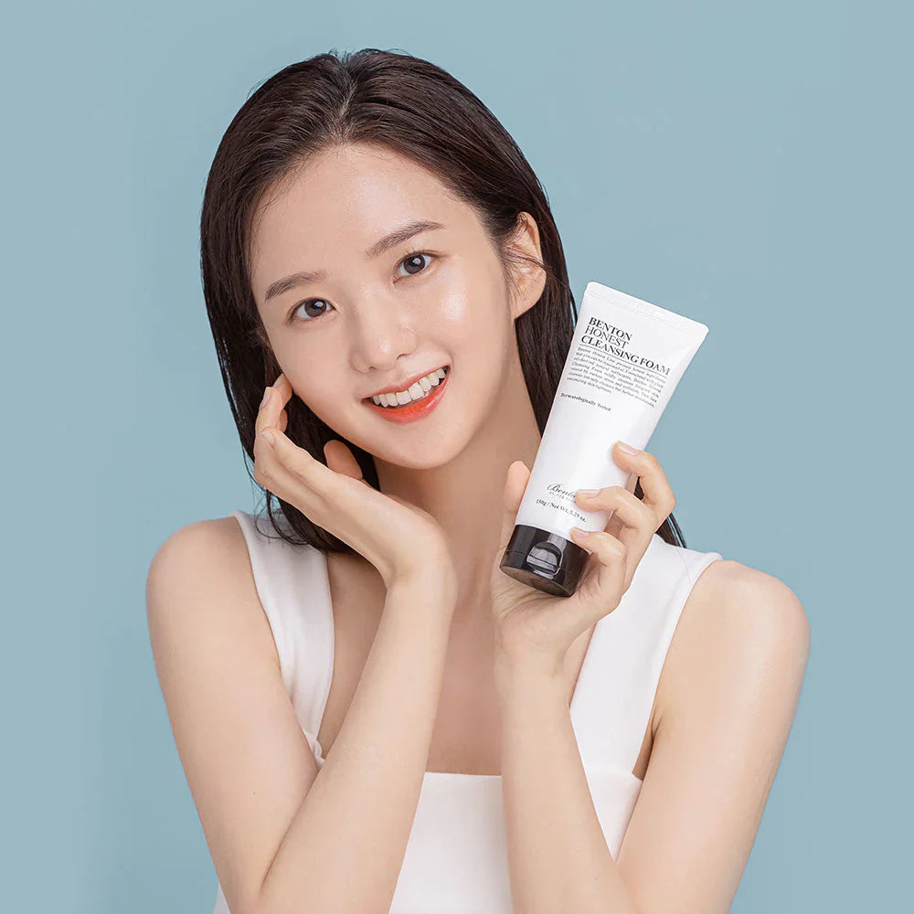 Hypoallergenic facial cleansing foam Benton Honest Cleansing Foam - Koreancare