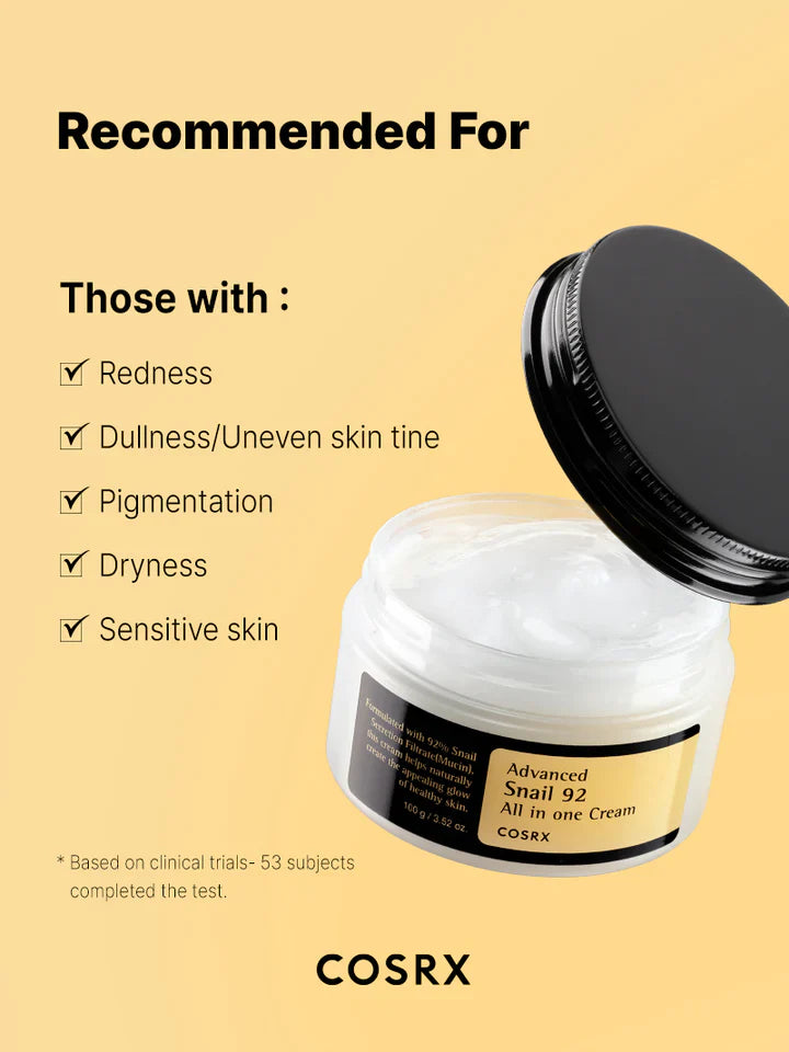 COSRX Advanced Snail 92 All In One Cream - Koreancare