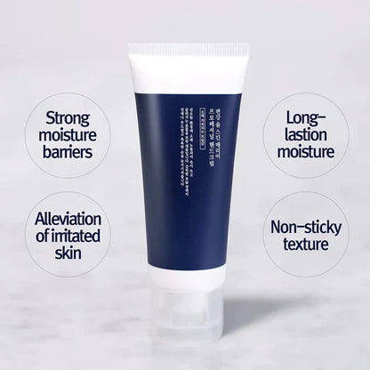 Pyunkang Yul hand cream texture swatch showing soft cream