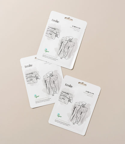 Gate-cleansing sheet mask with active carbon Ecobe Charcoal Ampoule Mask - Koreancare