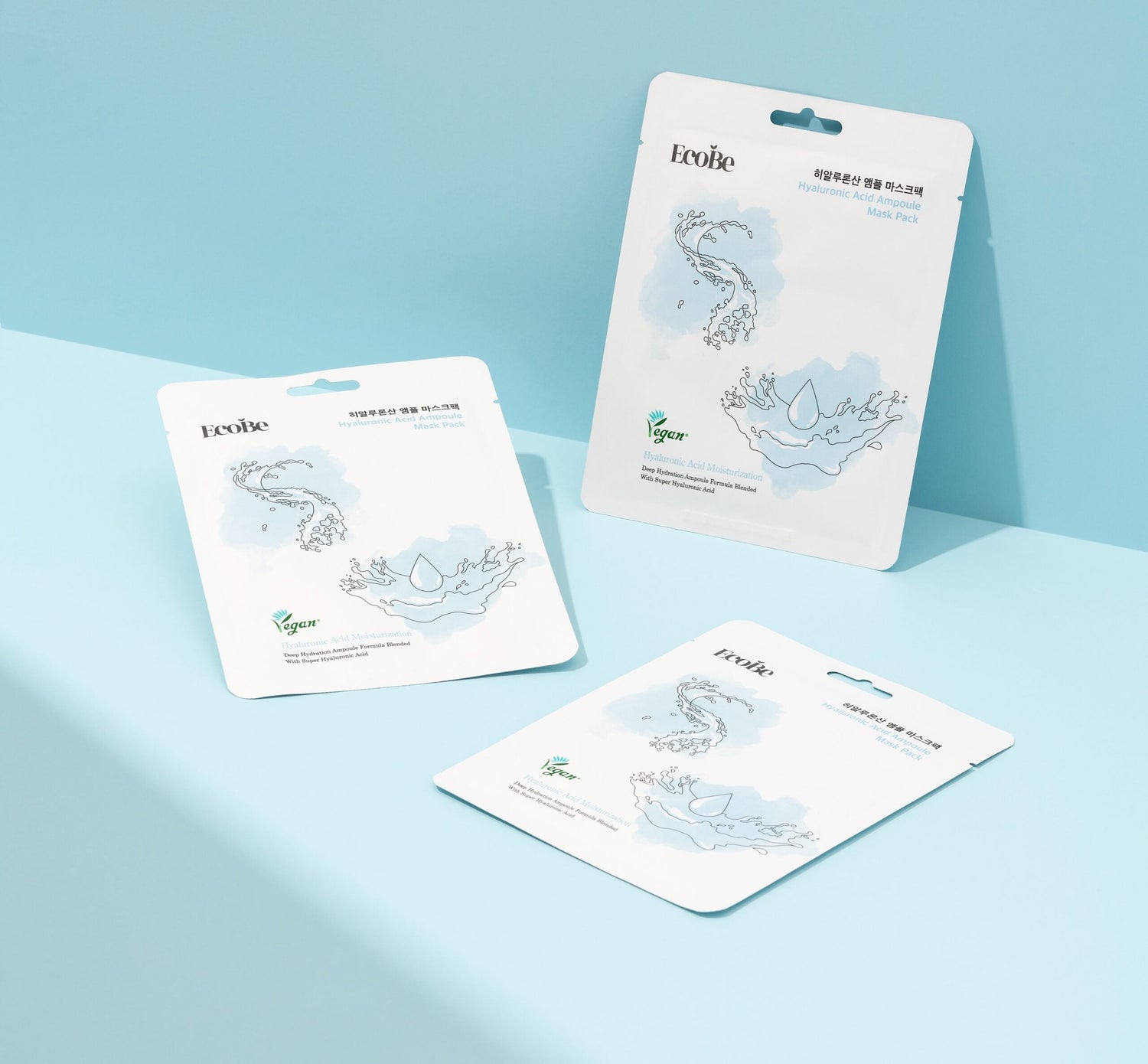 Hydrating sheet mask with hyaluronic acid Hyaluronic Acid Ampoule Mask - Koreancare