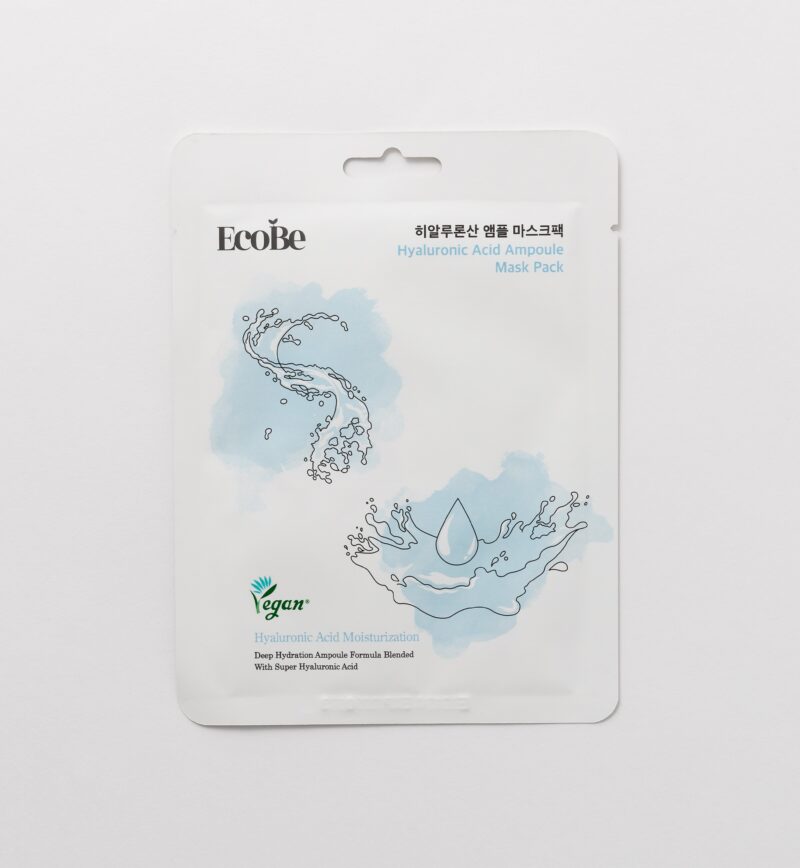 Hydrating sheet mask with hyaluronic acid Hyaluronic Acid Ampoule Mask - Koreancare