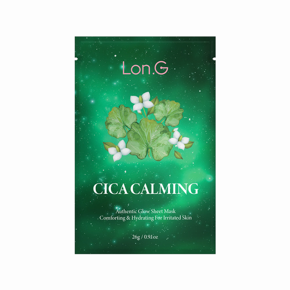 Lon.G Centella Soothing Sheet Mask packaging