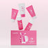 Lon.G Pink Apple Pure 5-Step Skincare Set with pink gift bag