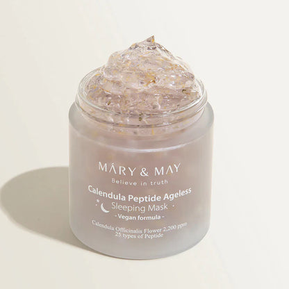 Rejuvenating night mask with calendula and peptides - Koreancare
