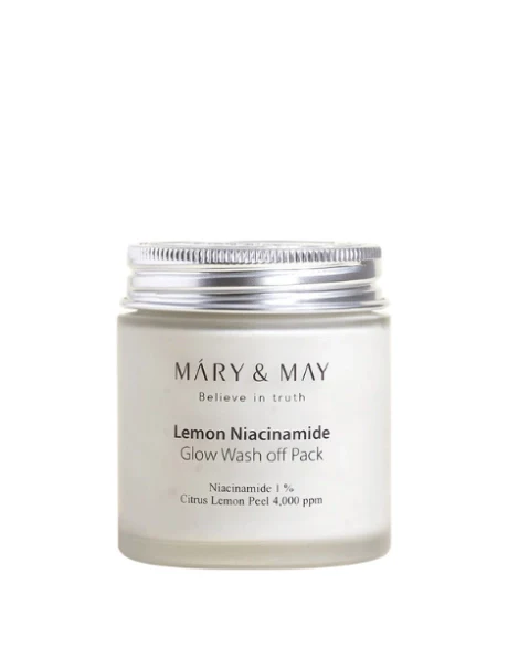 Cleansing face mask with lemon and niacinamide - Koreancare