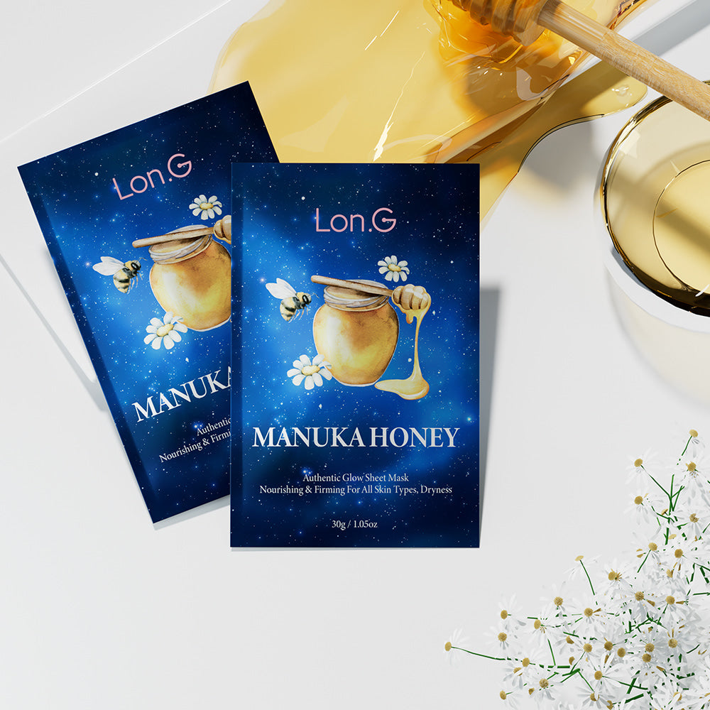Lon,G nourishing sheet mask with manuka honey - Koreancare