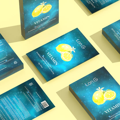 Lon,G brightening sheet mask with vitamins - Koreancare