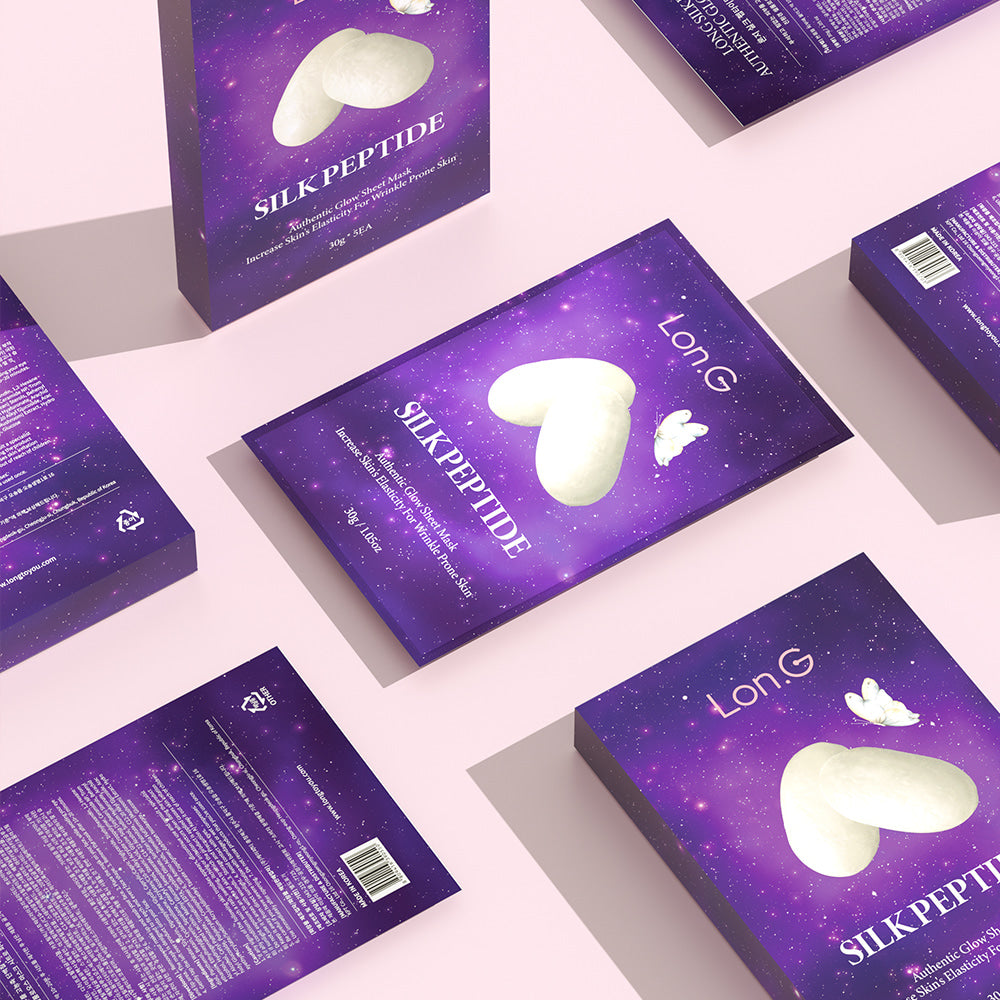 Lon.G silk peptide hydrating sheet mask product image
