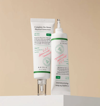 AXIS-Y Complete No-Stress Physical Sunscreen V,3 SPF 50+ - Koreancare