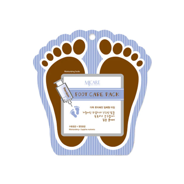 Front of Mjcare Premium Foot Care Pack Mask packaging