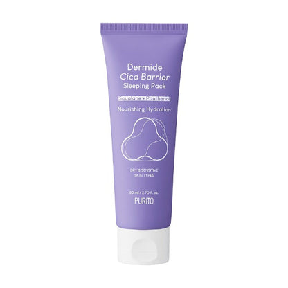 Night hydrating mask Purito Dermide Cica Barrier Sleeping Pack - Koreancare
