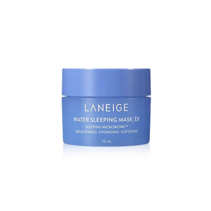 Laneige Hydrating Night Face Mask mini jar, front view of packaging