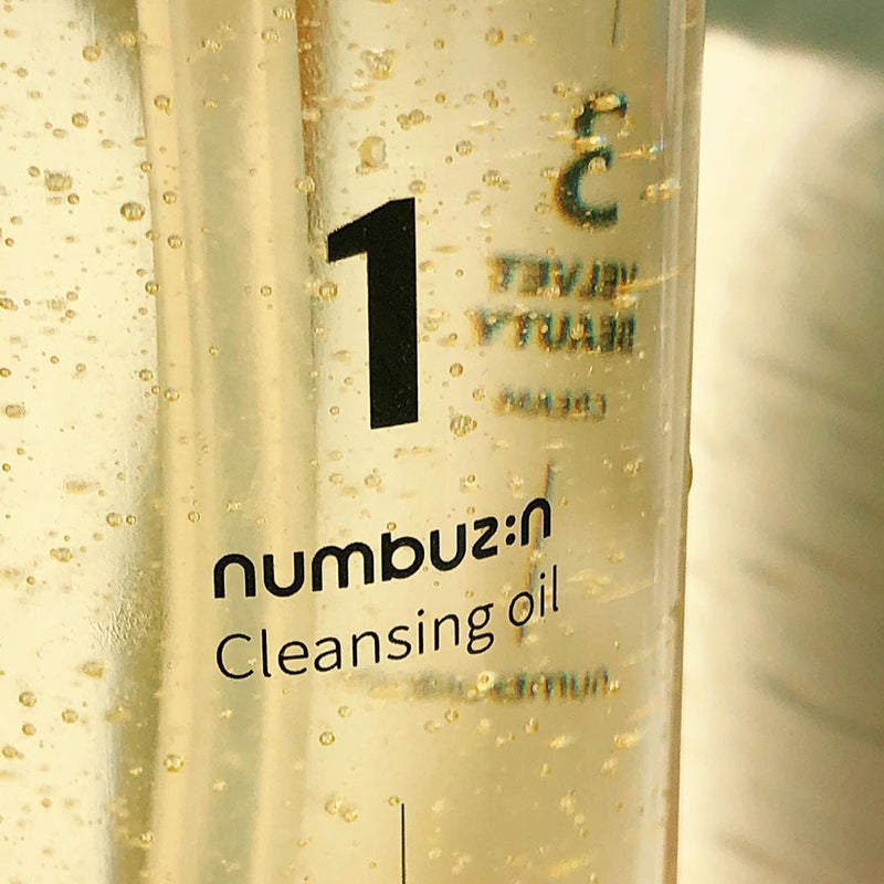 Hydrophilic Oil with Macadamia Oil and Ground Almond Numbuzin No,1 Easy Peasy Cleansing Oil - Koreancare