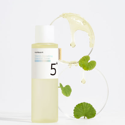 Numbuzin No.5 Vitamin Boosting Essential Toner usage step