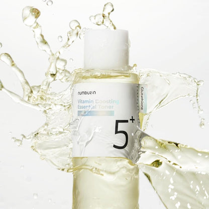 Numbuzin No.5 Vitamin Boosting Essential Toner texture swatch