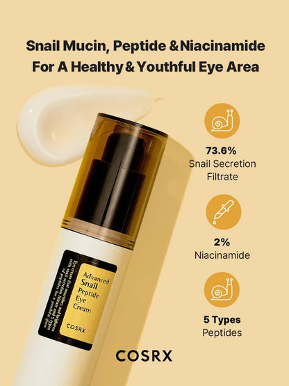 Cosrx Advanced Snail Peptide Eye Cream - Koreancare