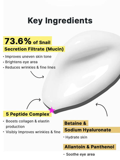 Cosrx Advanced Snail Peptide Eye Cream - Koreancare