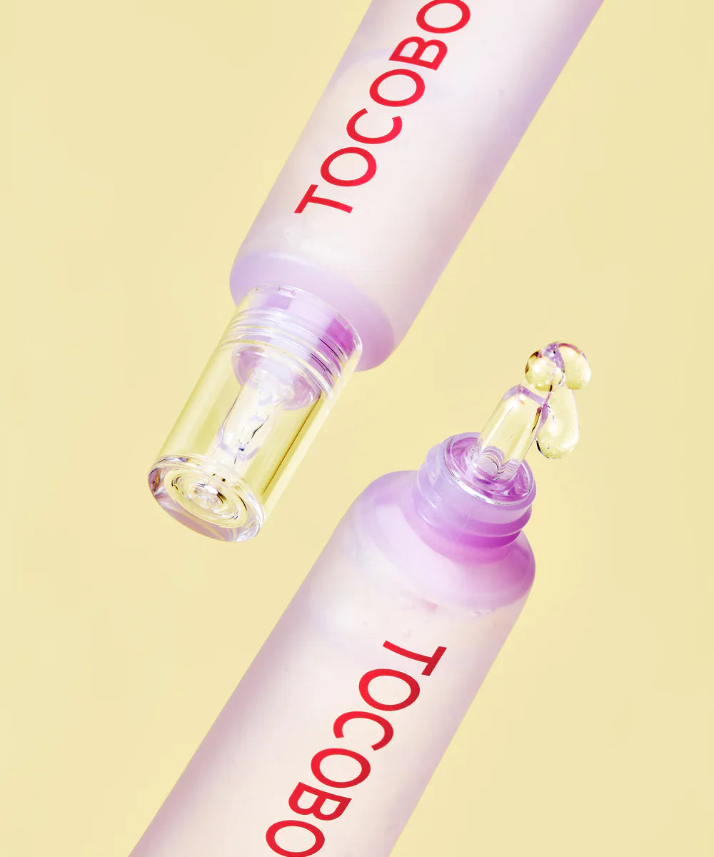 Tocobo Collagen Brightening Eye Gel applied around the eye area