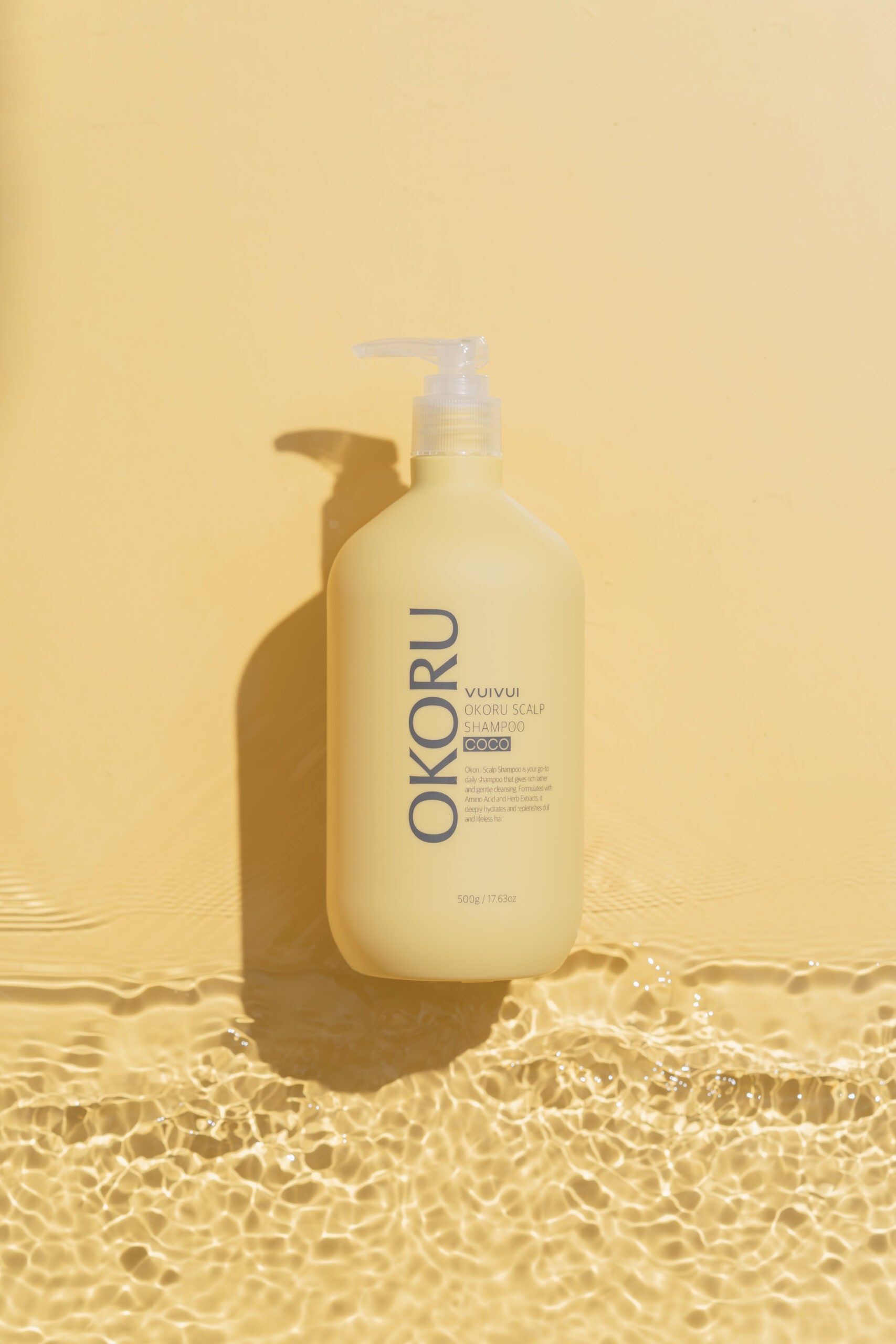 OKORU Scalp Shampoo Coco full range lifestyle image