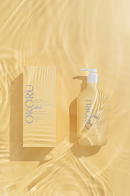 OKORU Coco hair treatment full range display