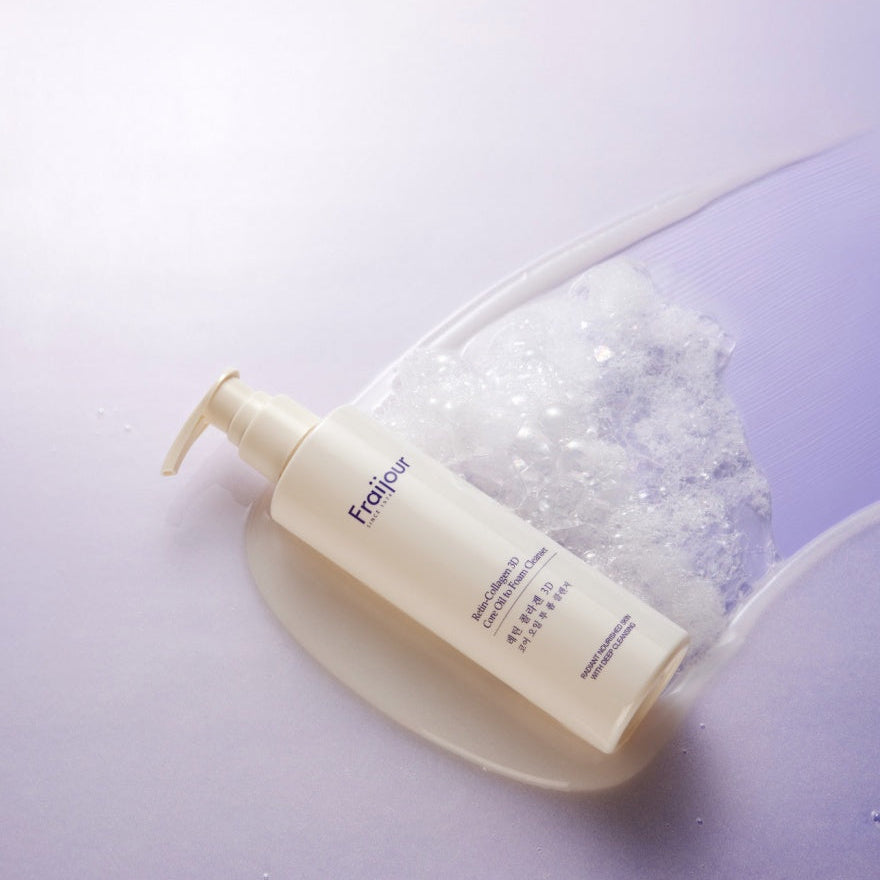 Fraijour Retin-Collagen 3D Core Oil to Foam Cleanser 210ml - Koreancare