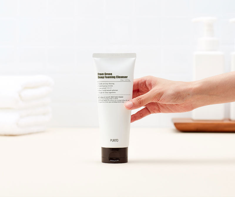 Purito From Green Deep Foaming Cleanser - Koreancare