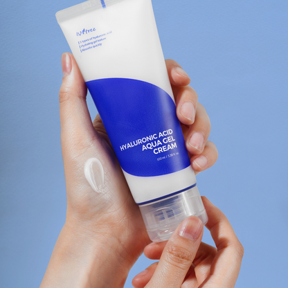 Gel cream with 5 types of hyaluronic acid Isntree Hyaluronic Acid Aqua gel cream - Koreancare