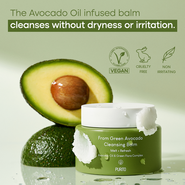 PURITO From Green Avocado Cleansing Balm - Koreancare