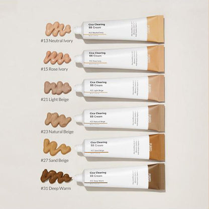 Purito Cica Clearing BB Cream texture close-up