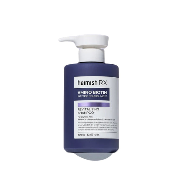 Σαμπουάν αναζωογόνησης με αμινοξέα heimish RX Amino Biotin Intense Nourishment Revitalizing Shampoo 400ml