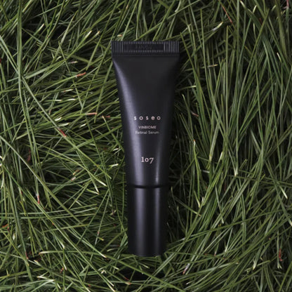 107 SOSEO VINBIOME 0.1% Retinal Serum ingredient and benefit highlights