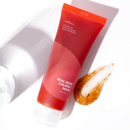 Soothing Mask Isntree Real Rose Calming Mask - Koreancare