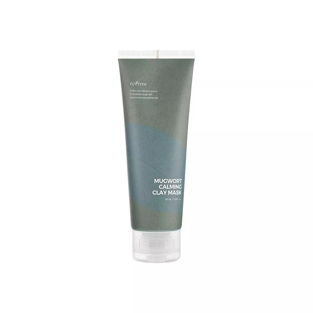 Face mask with six types of clay Isntree Mugwort Calming Clay Mask - Koreancare